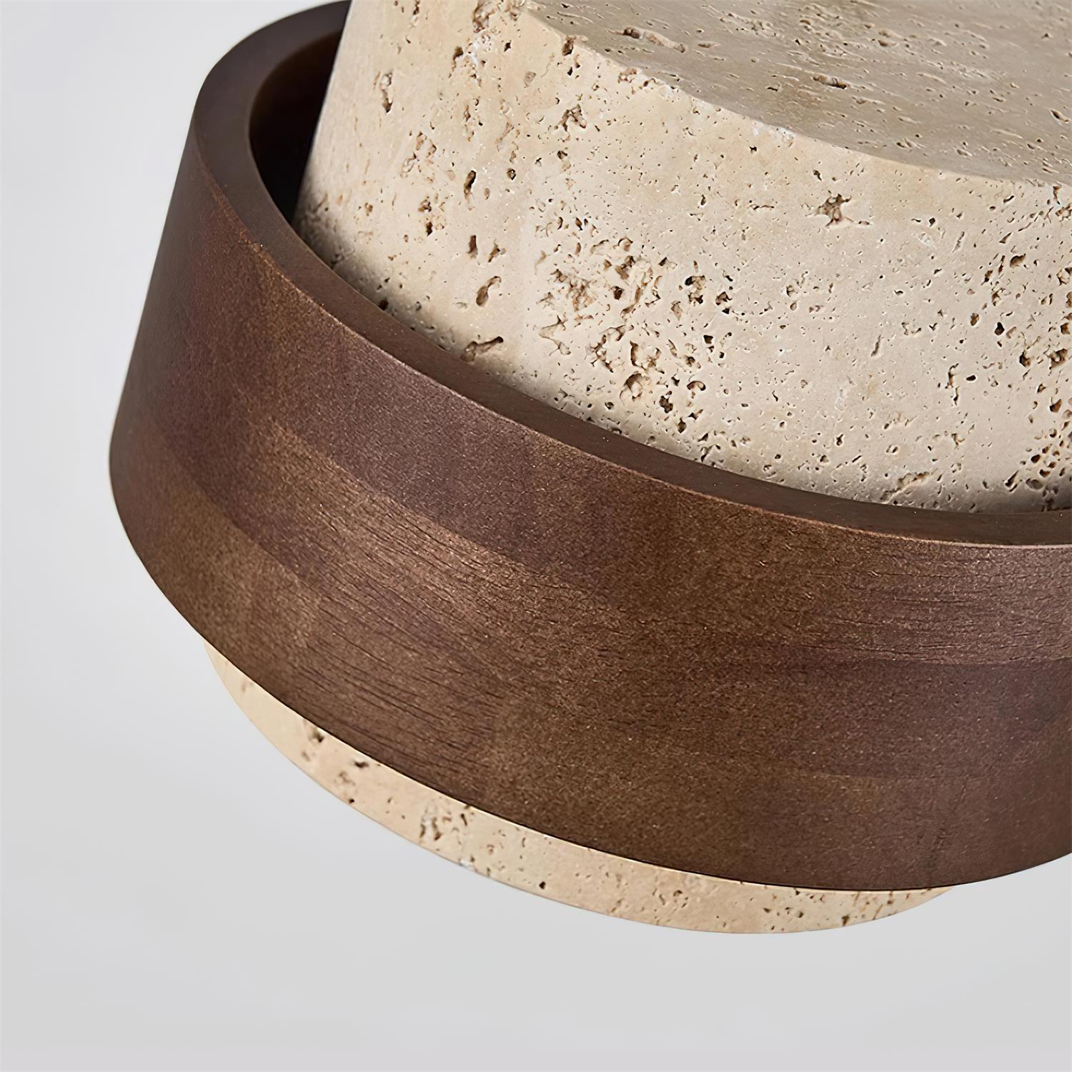 Perra Pendant Light Travertine - Lamp Outdoor