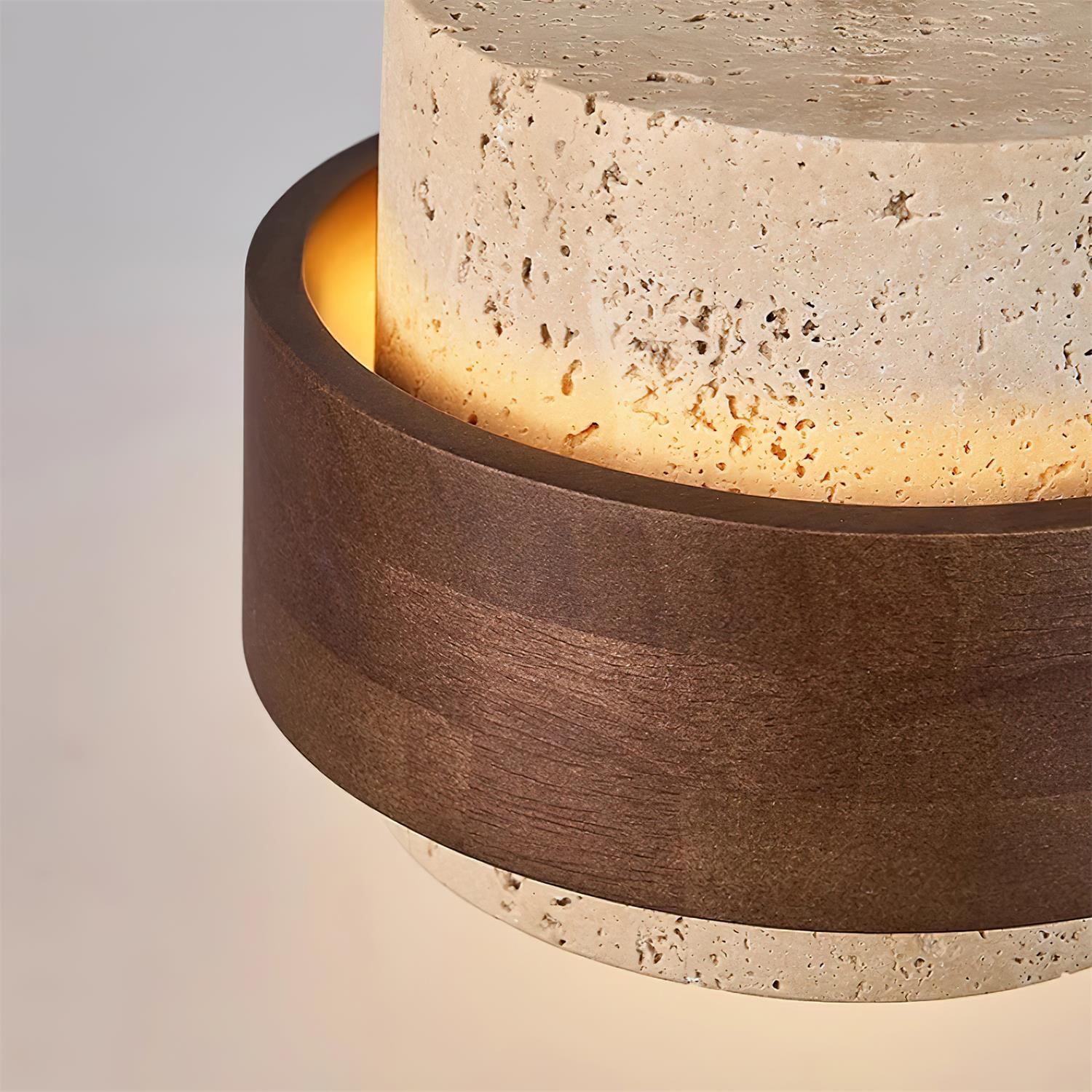 Perra Pendant Light Travertine - Lamp Outdoor