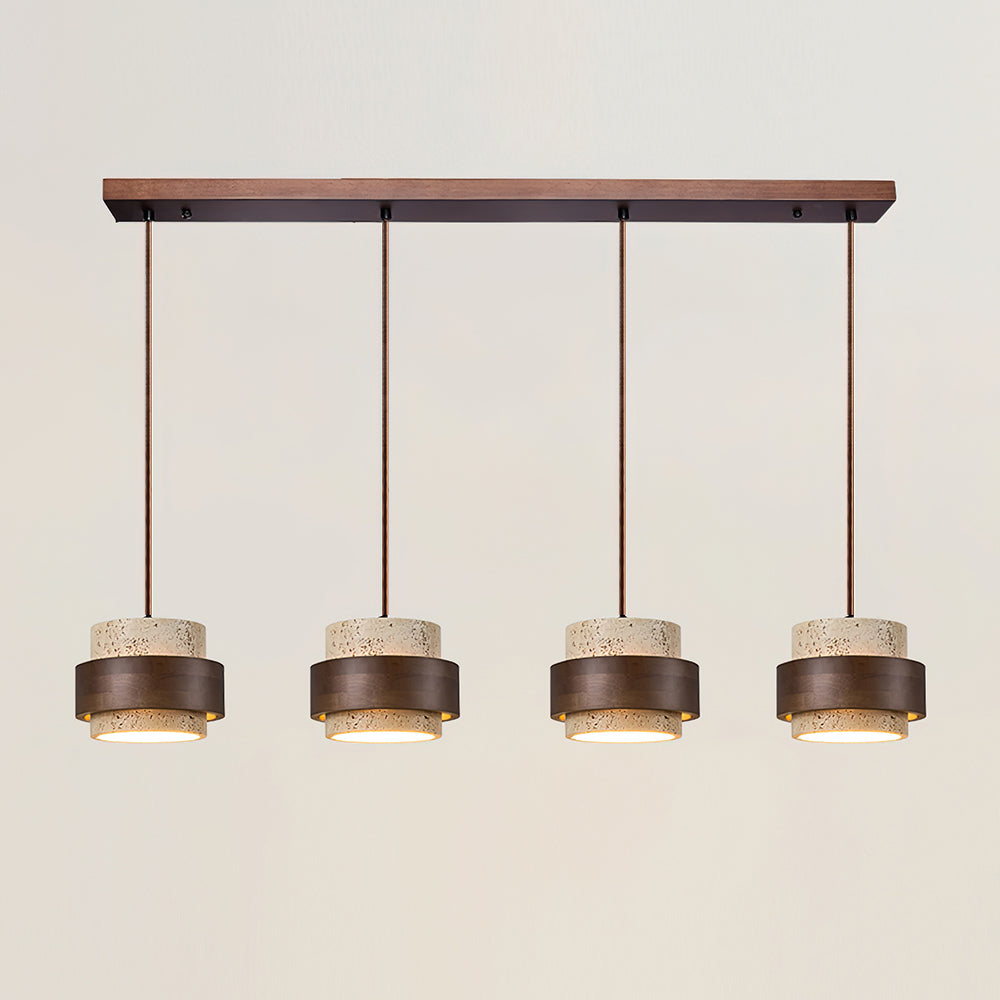 Perra Pendant Light Travertine - Lamp Outdoor