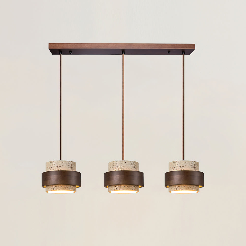 Perra Pendant Light Travertine - Lamp Outdoor