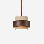 Perra Pendant Light Travertine - Lamp Outdoor