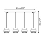 Perra Pendant Light Travertine - Lamp Outdoor