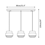 Perra Pendant Light Travertine - Lamp Outdoor
