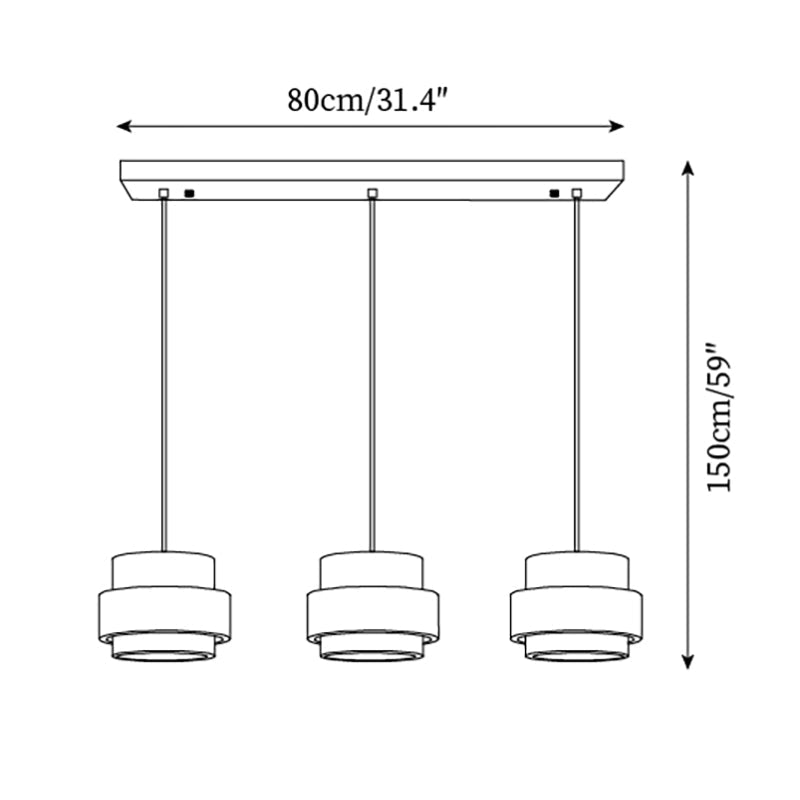 Perra Pendant Light Travertine - Lamp Outdoor