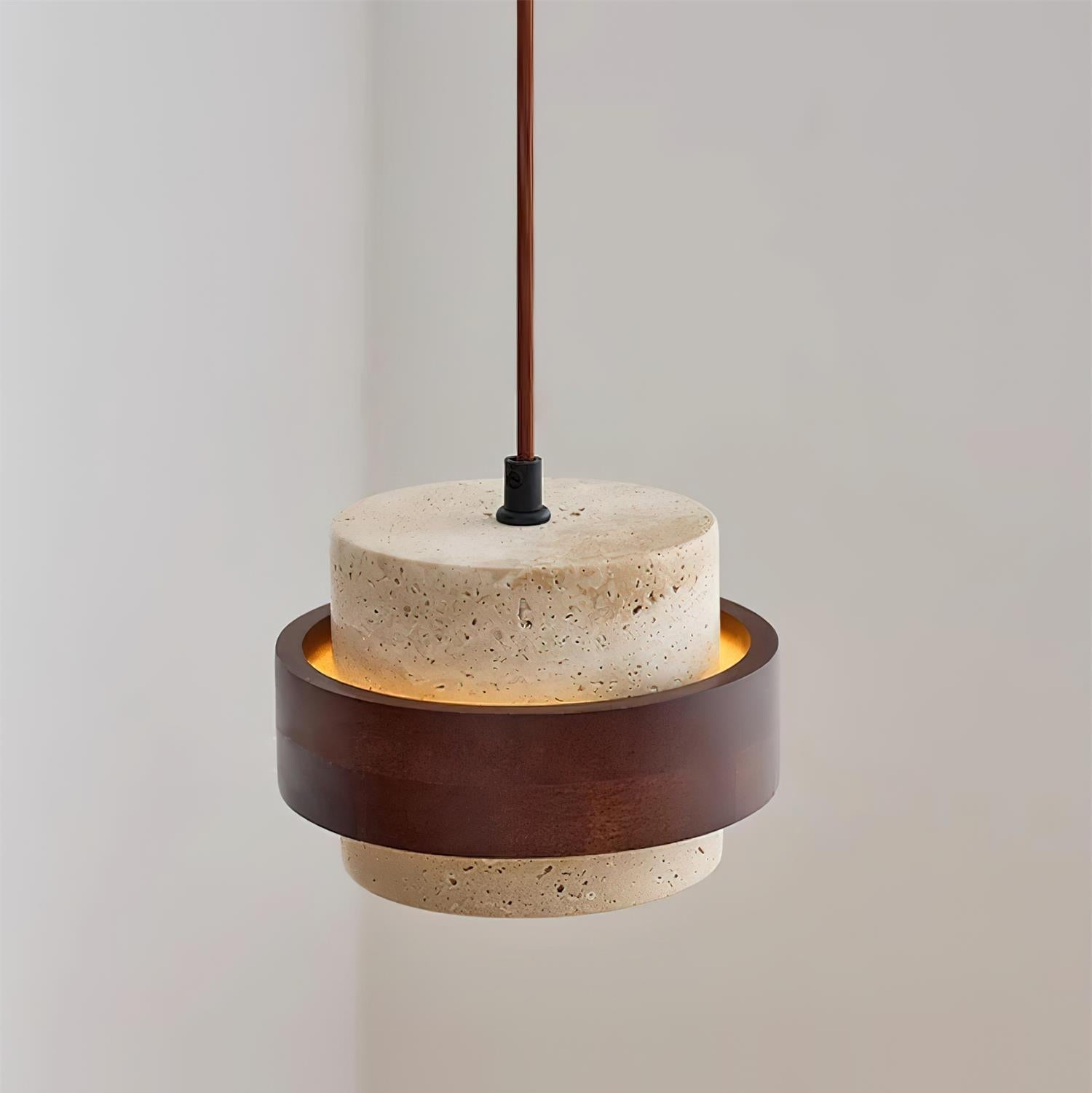 Perra Pendant Light Travertine - Lamp Outdoor