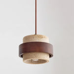 Perra Pendant Light Travertine - Lamp Outdoor