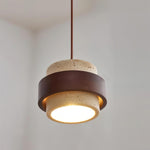 Perra Pendant Light Travertine - Lamp Outdoor
