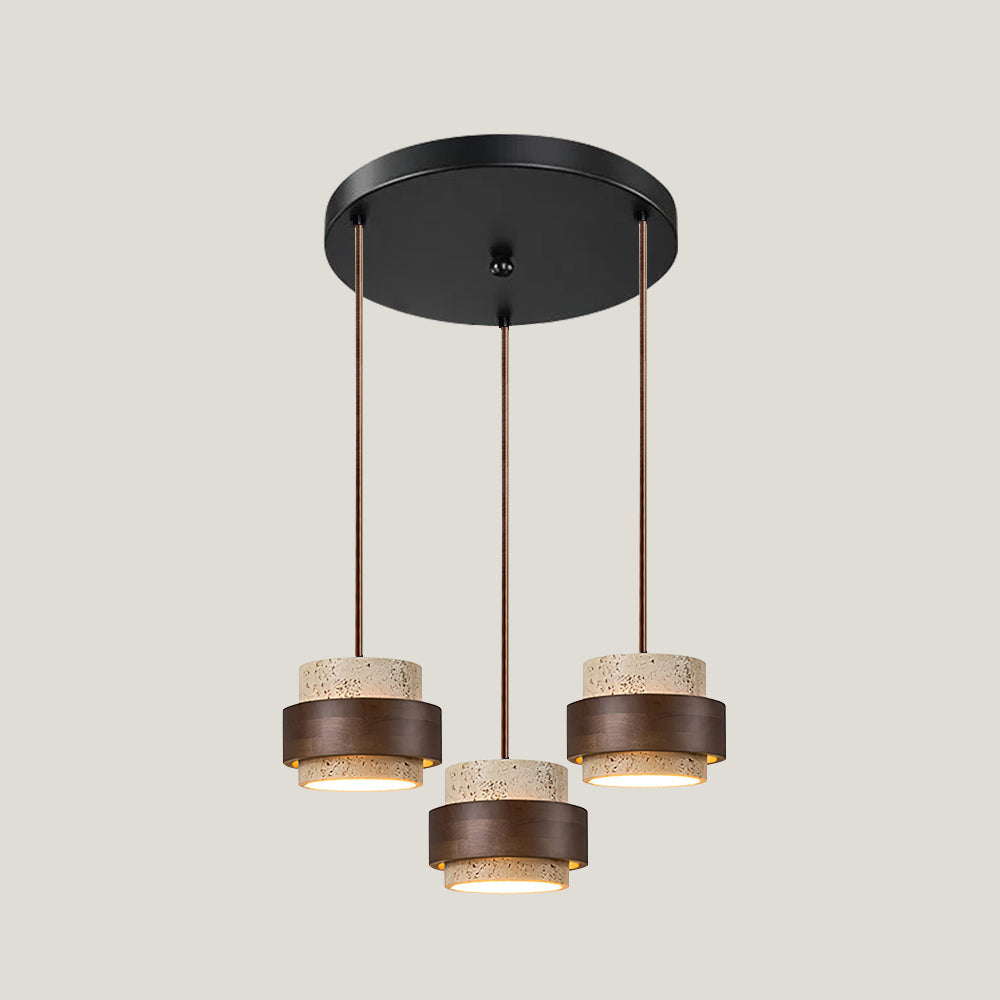 Perra Pendant Light Travertine - Lamp Outdoor