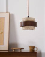 Perra Pendant Light Travertine - Lamp Outdoor