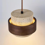 Perra Pendant Light Travertine - Lamp Outdoor