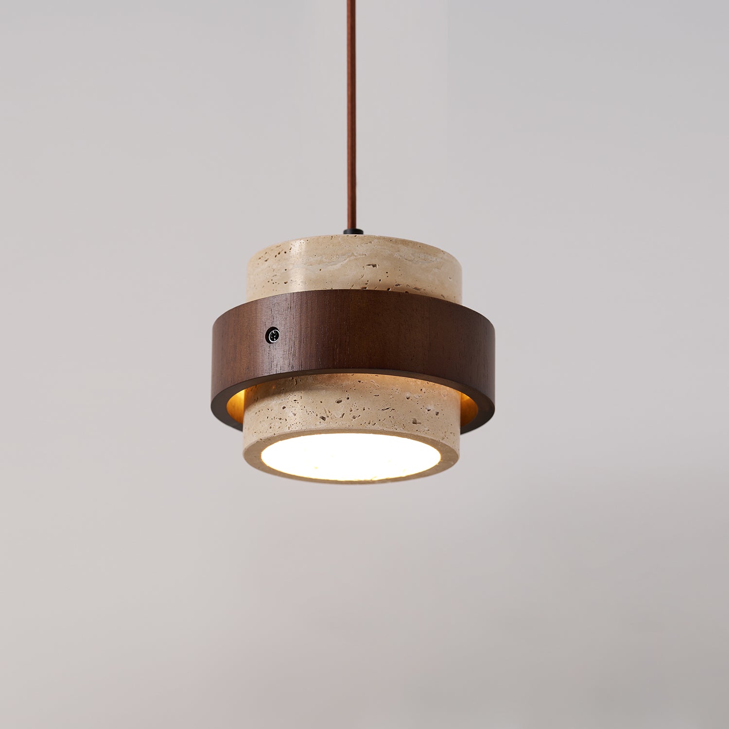 Perra Pendant Light Travertine - Lamp Outdoor