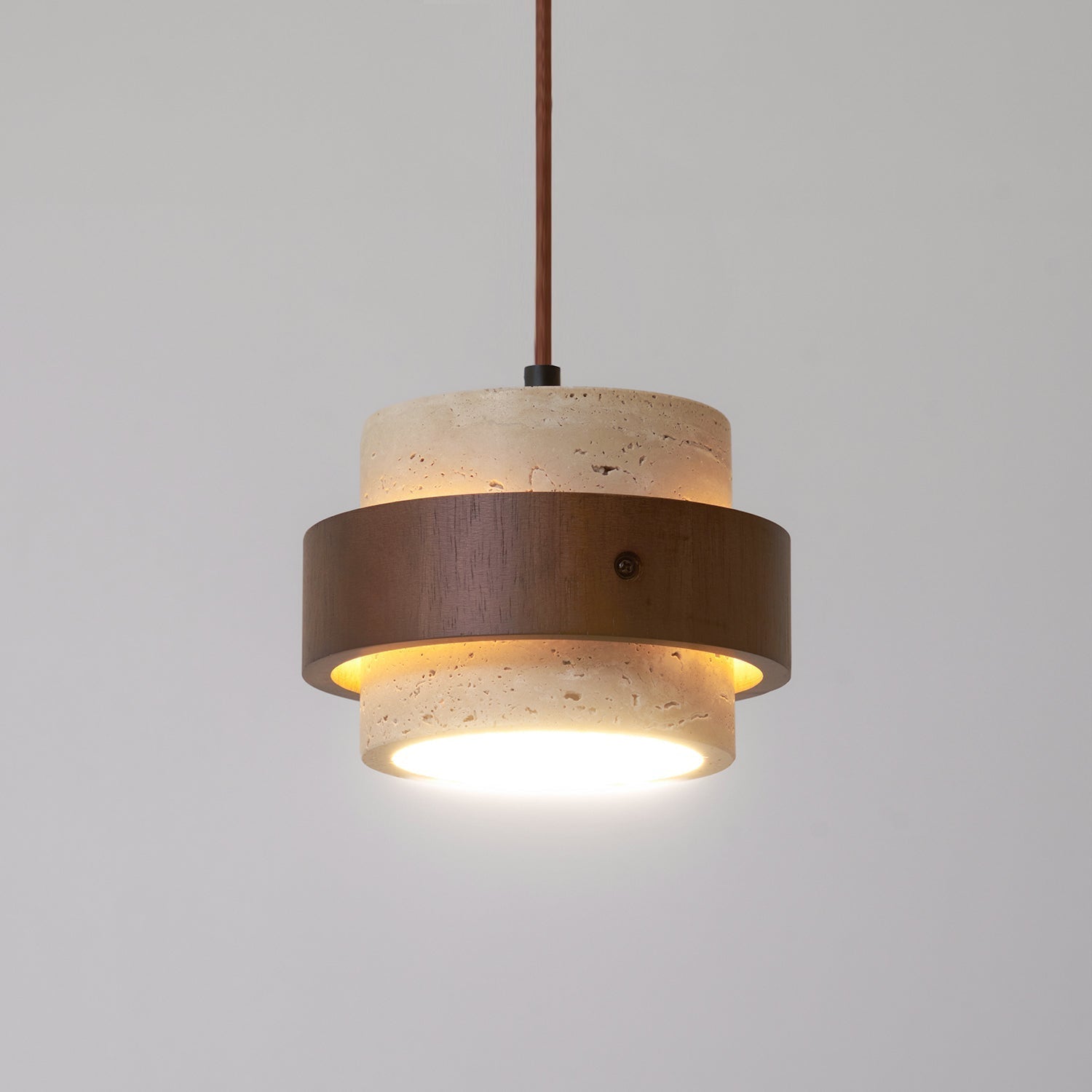 Perra Pendant Light Travertine - Lamp Outdoor