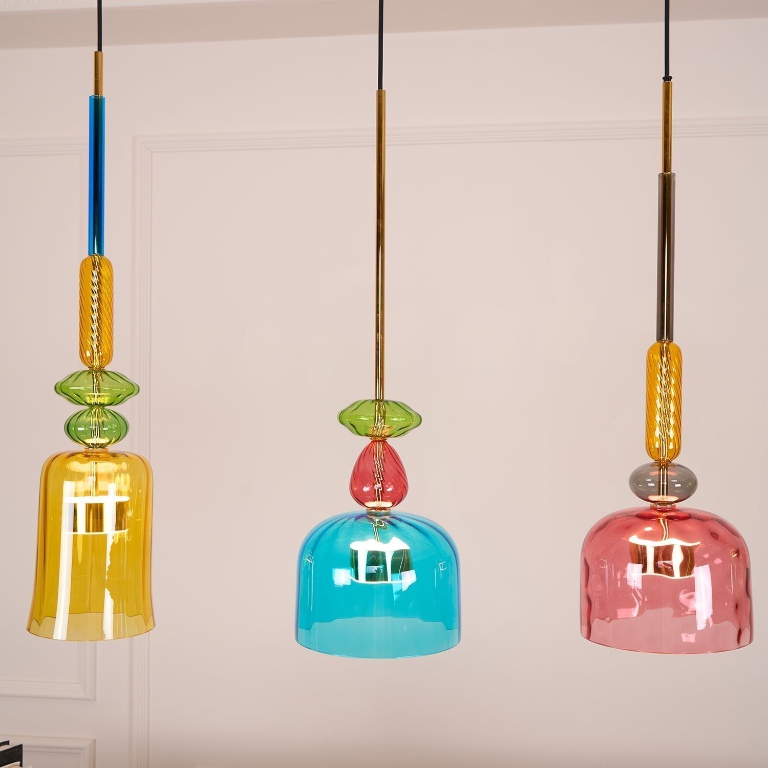 Muse Bohemian Glass Pendant Lamp - Lamp Outdoor