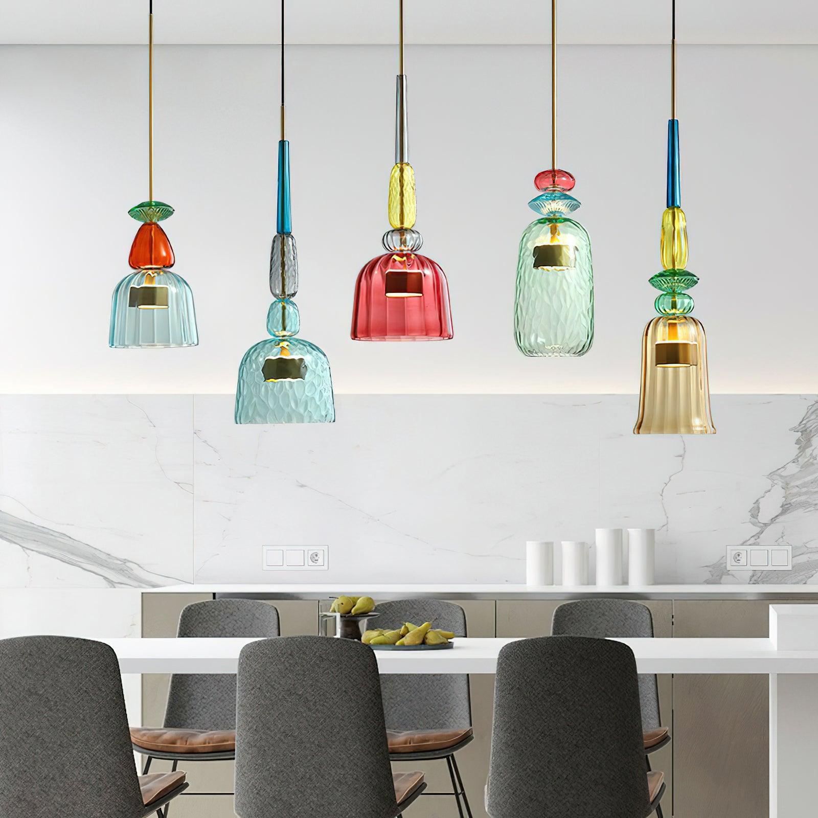 Muse Bohemian Glass Pendant Lamp - Lamp Outdoor