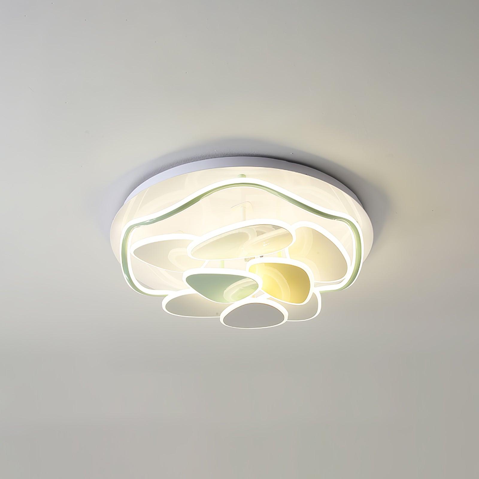 Colorful Cloud Round Ceiling Lamp - Lamp Outdoor
