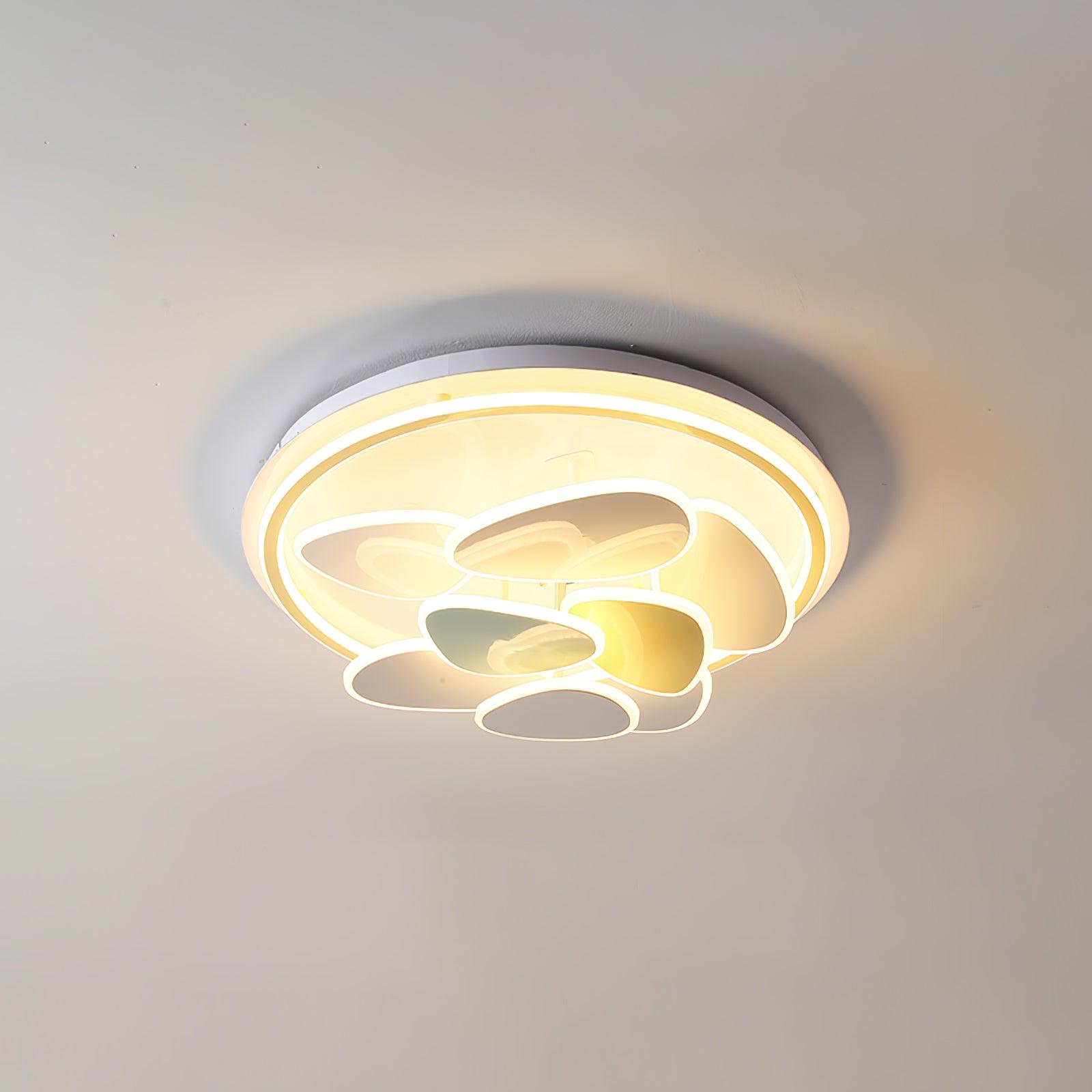 Colorful Cloud Round Ceiling Lamp - Lamp Outdoor