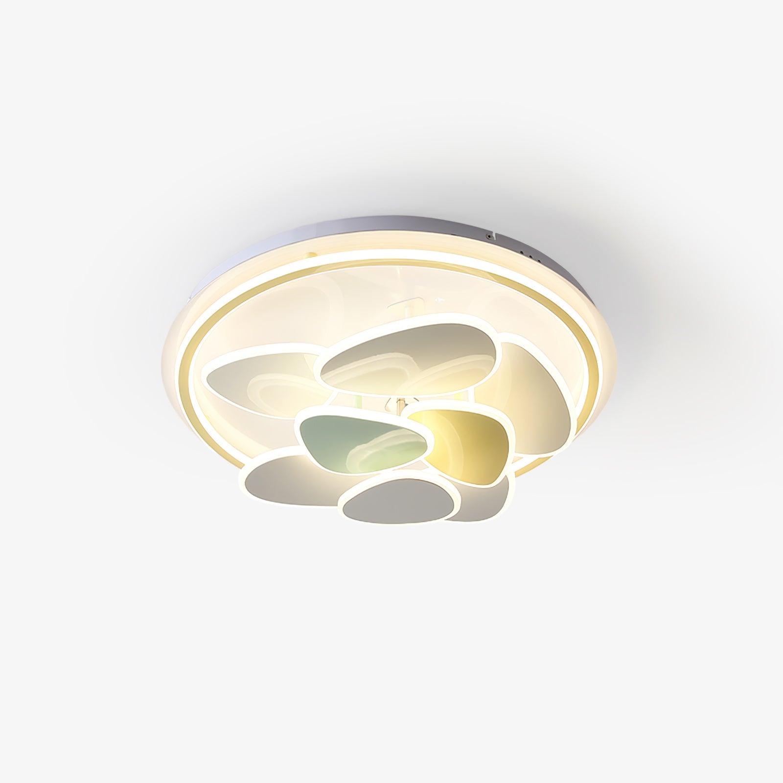 Colorful Cloud Round Ceiling Lamp - Lamp Outdoor