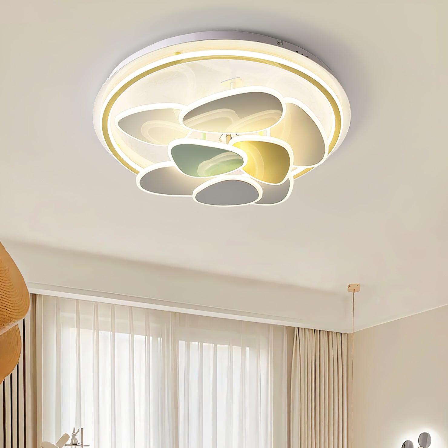 Colorful Cloud Round Ceiling Lamp - Lamp Outdoor