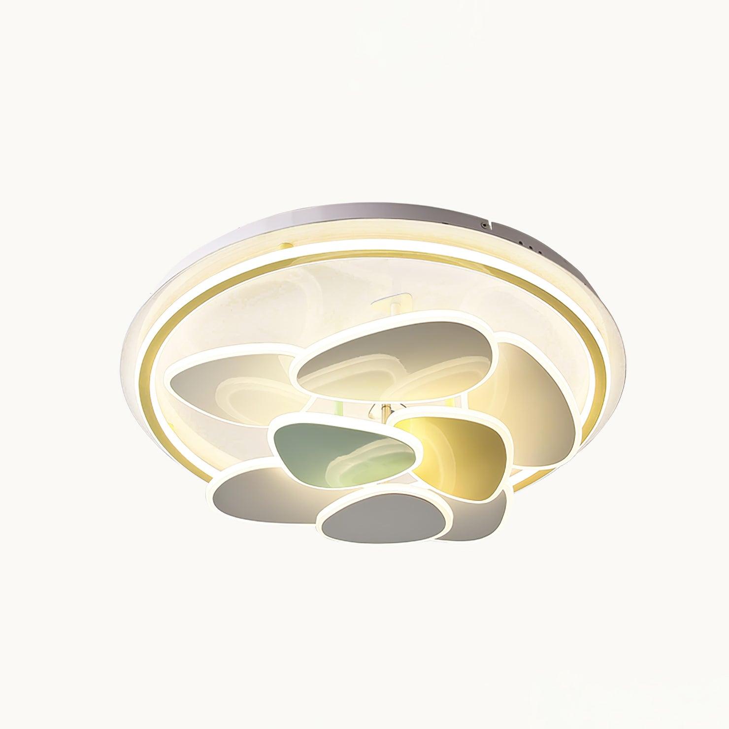 Colorful Cloud Round Ceiling Lamp - Lamp Outdoor