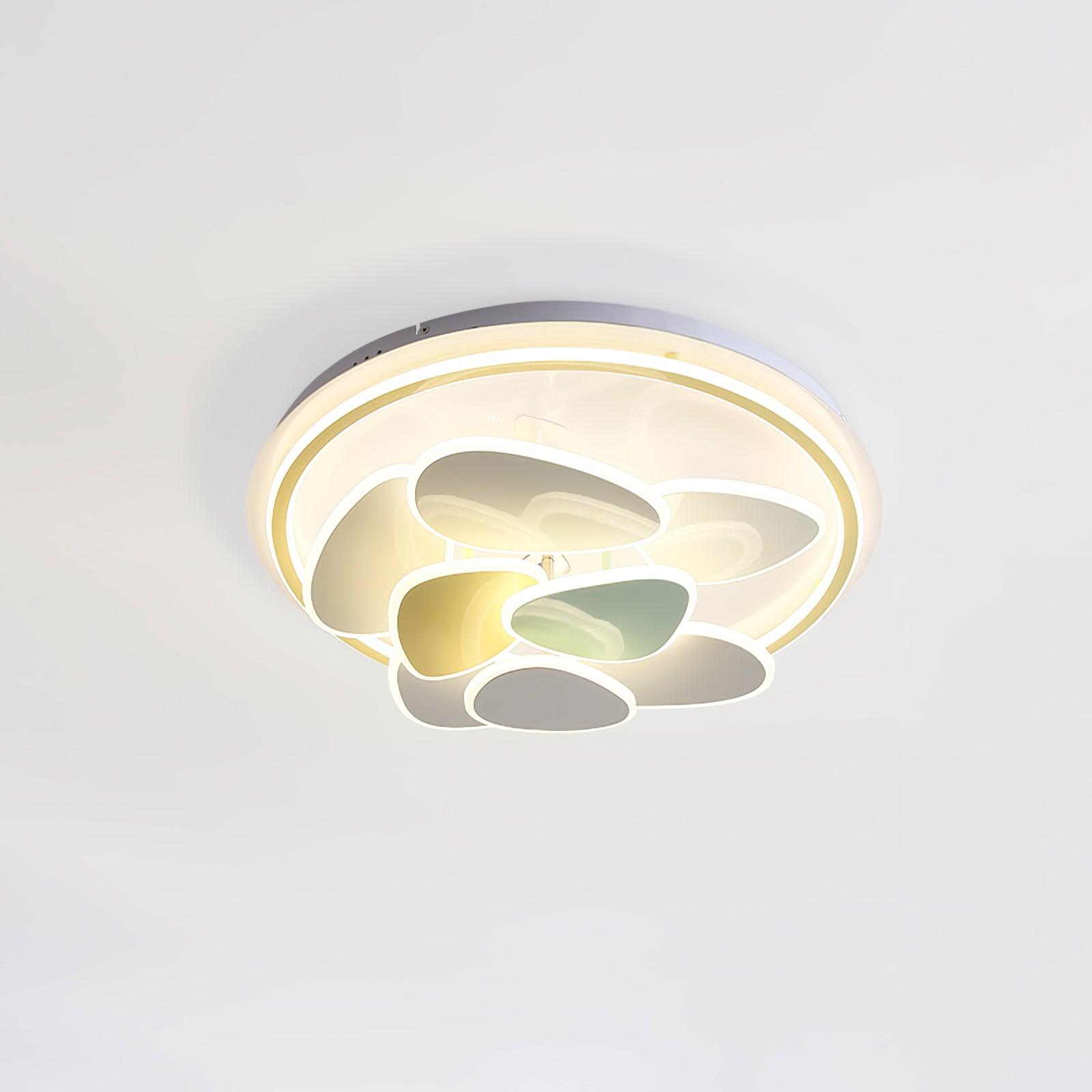 Colorful Cloud Round Ceiling Lamp - Lamp Outdoor