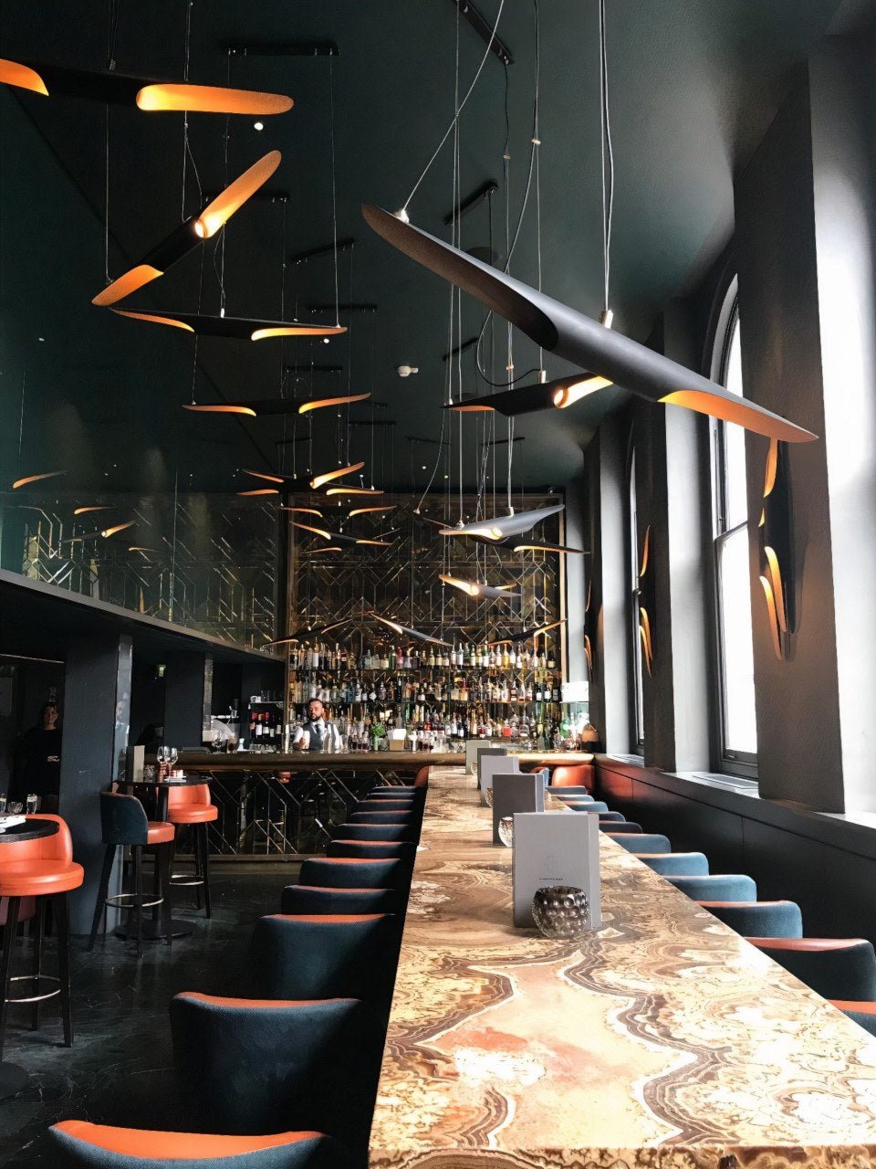 Coltrane Pipe Pendant Lights - Lamp Outdoor