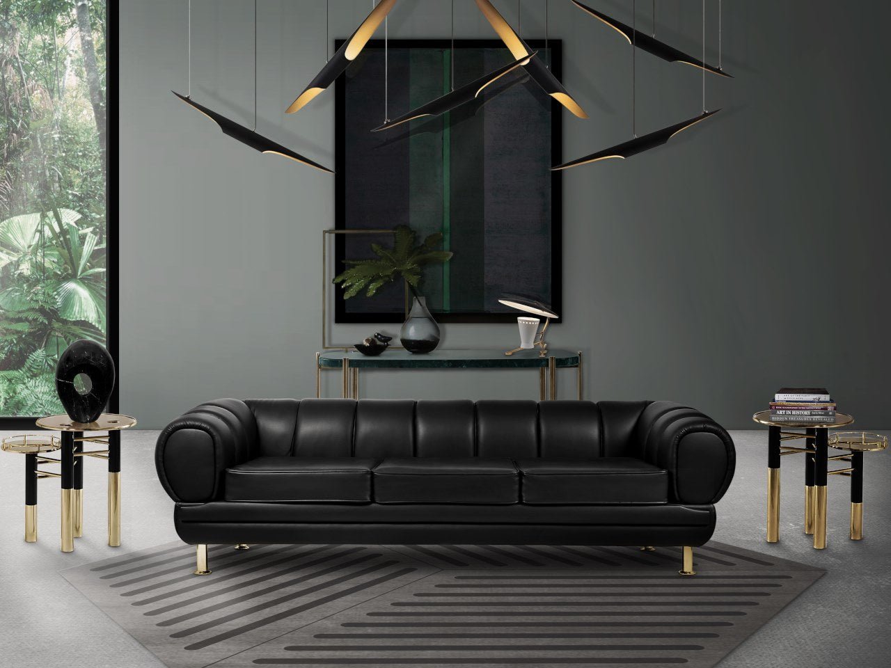 Coltrane Pipe Pendant Lights - Lamp Outdoor