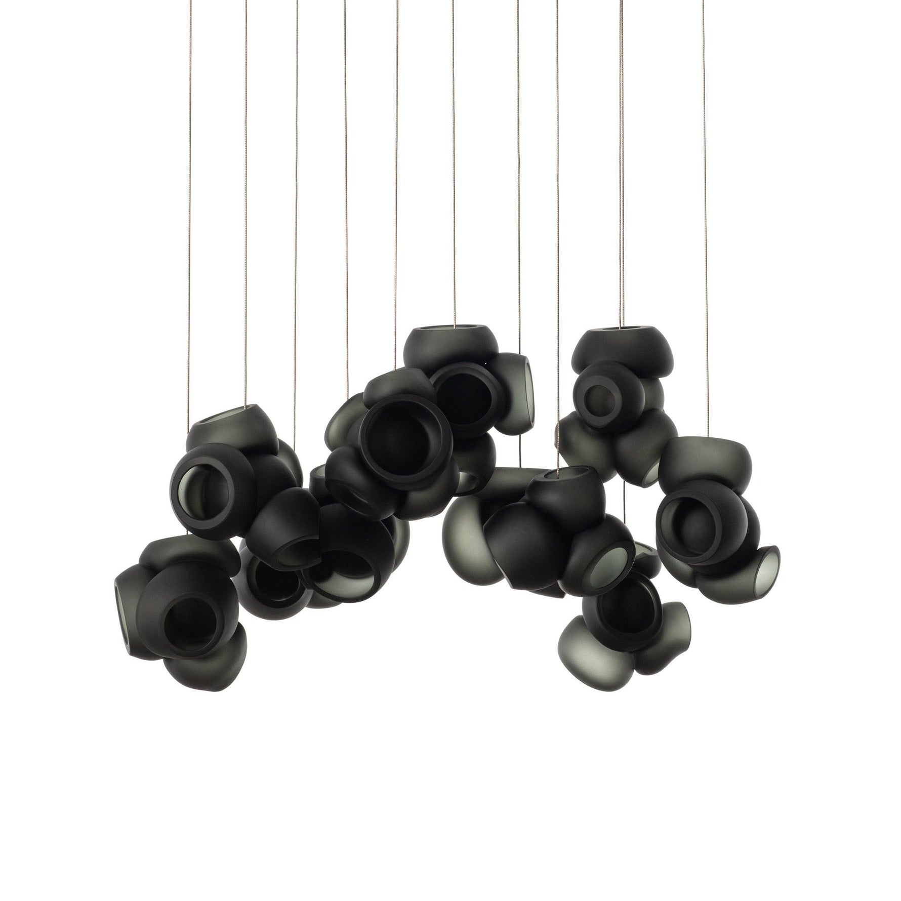 Zamarir Bubbles Cluster Metal Glass Pendant Light - Lamp Outdoor