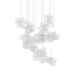Zamarir Bubbles Cluster Metal Glass Pendant Light - Lamp Outdoor