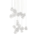 Zamarir Bubbles Cluster Metal Glass Pendant Light - Lamp Outdoor