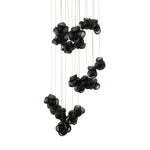 Zamarir Bubbles Cluster Metal Glass Pendant Light - Lamp Outdoor