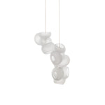 Zamarir Bubbles Cluster Metal Glass Pendant Light - Lamp Outdoor