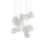 Zamarir Bubbles Cluster Metal Glass Pendant Light - Lamp Outdoor