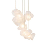 Zamarir Bubbles Cluster Metal Glass Pendant Light - Lamp Outdoor