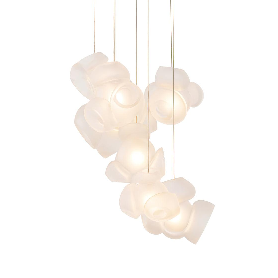 Zamarir Bubbles Cluster Metal Glass Pendant Light - Lamp Outdoor