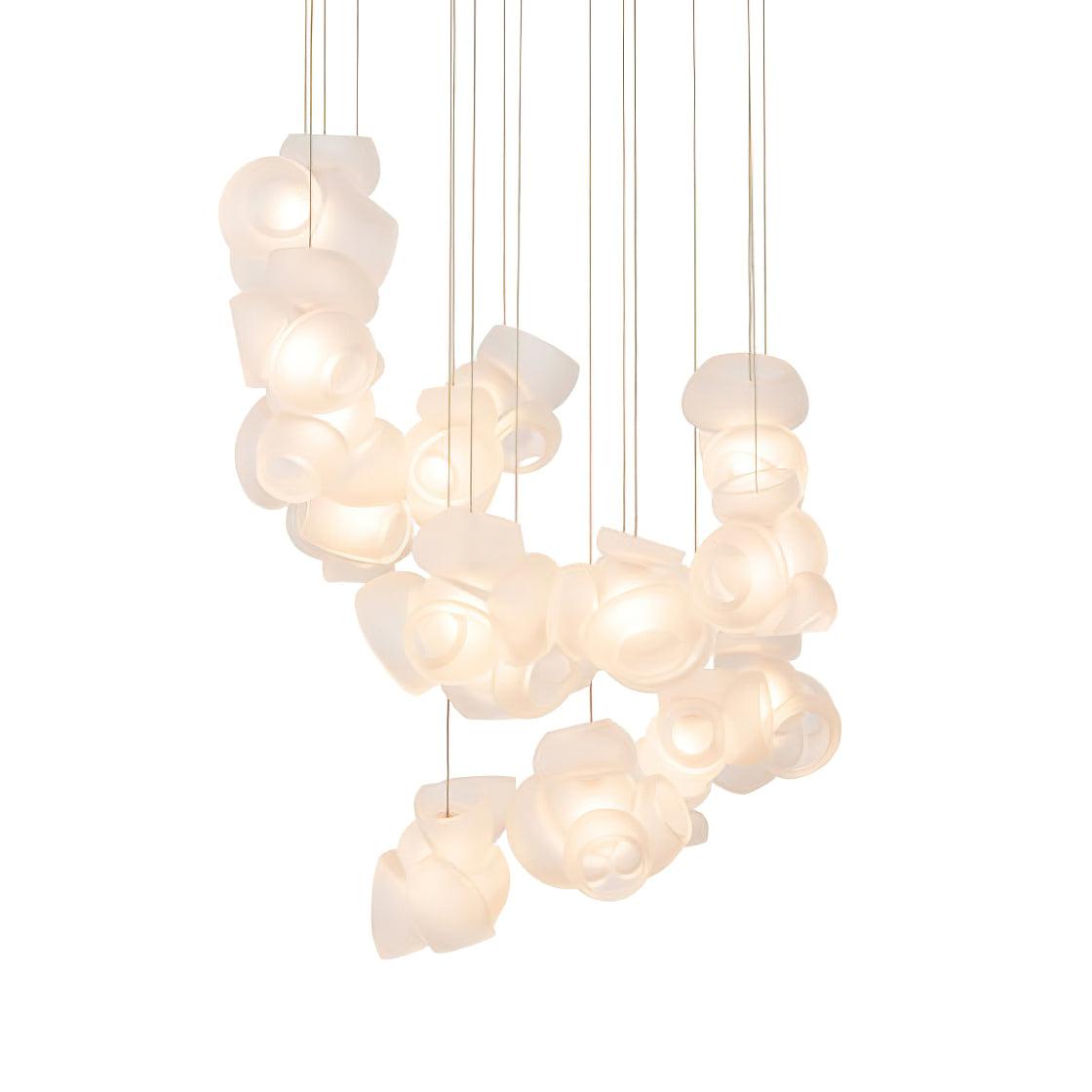 Zamarir Bubbles Cluster Metal Glass Pendant Light - Lamp Outdoor