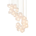 Zamarir Bubbles Cluster Metal Glass Pendant Light - Lamp Outdoor