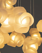 Zamarir Bubbles Cluster Metal Glass Pendant Light - Lamp Outdoor
