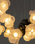 Zamarir Bubbles Cluster Metal Glass Pendant Light - Lamp Outdoor