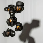 Zamarir Bubbles Cluster Metal Glass Pendant Light - Lamp Outdoor