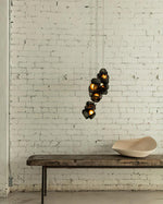 Zamarir Bubbles Cluster Metal Glass Pendant Light - Lamp Outdoor