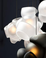 Zamarir Bubbles Cluster Metal Glass Pendant Light - Lamp Outdoor