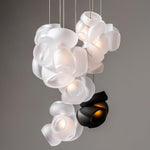 Zamarir Bubbles Cluster Metal Glass Pendant Light - Lamp Outdoor