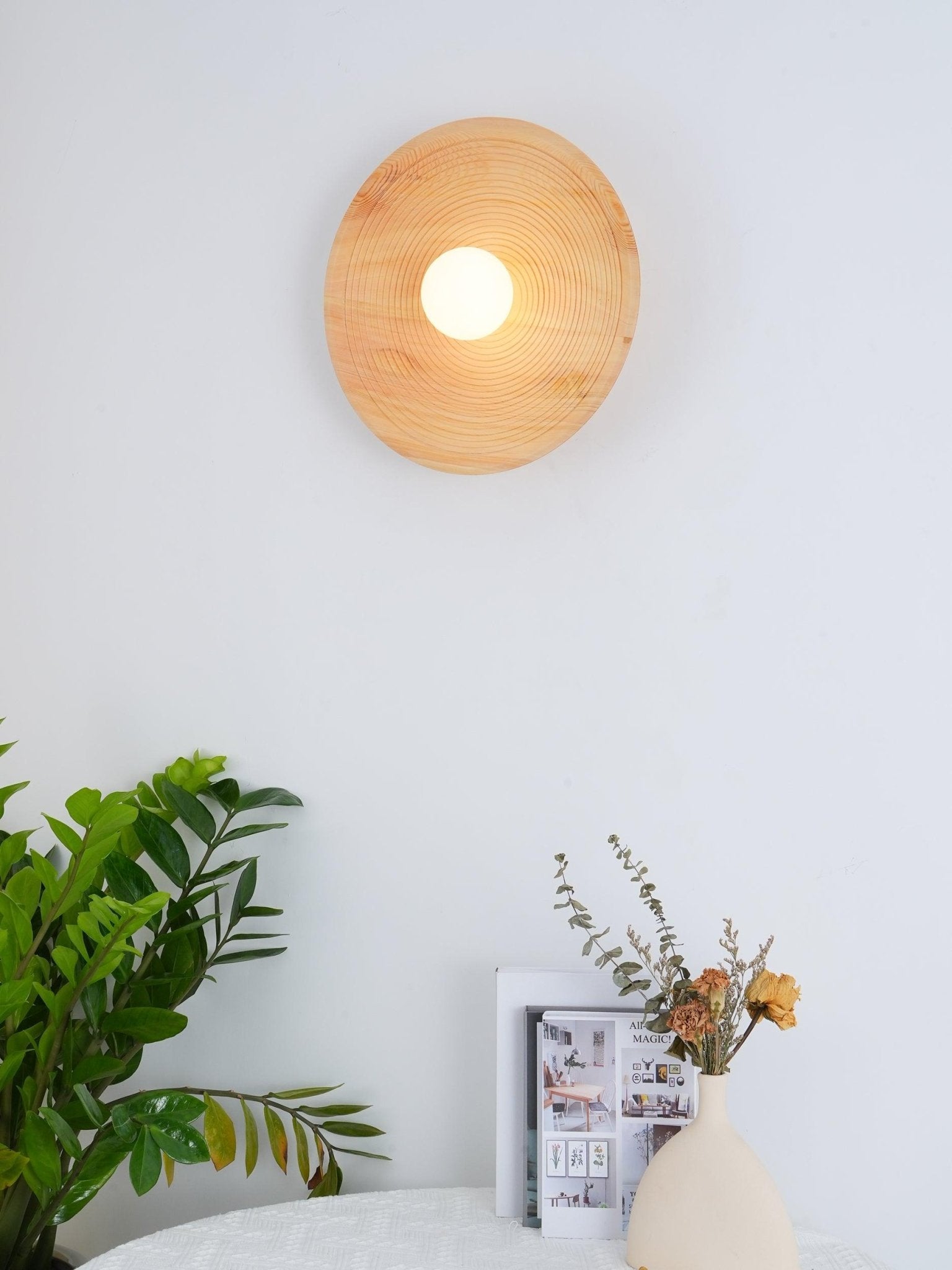 Lumina Contour Wooden Sconce - Lamp Outdoor