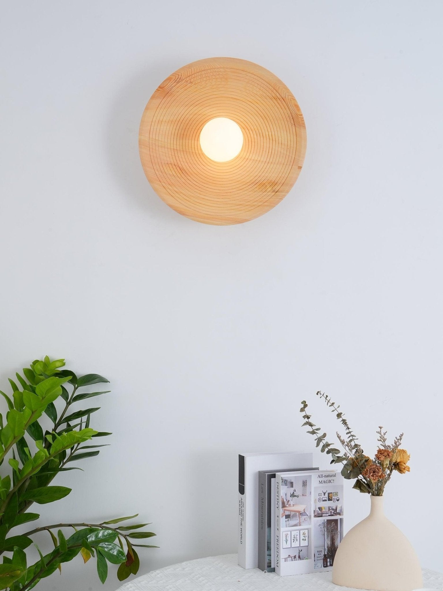 Lumina Contour Wooden Sconce - Lamp Outdoor