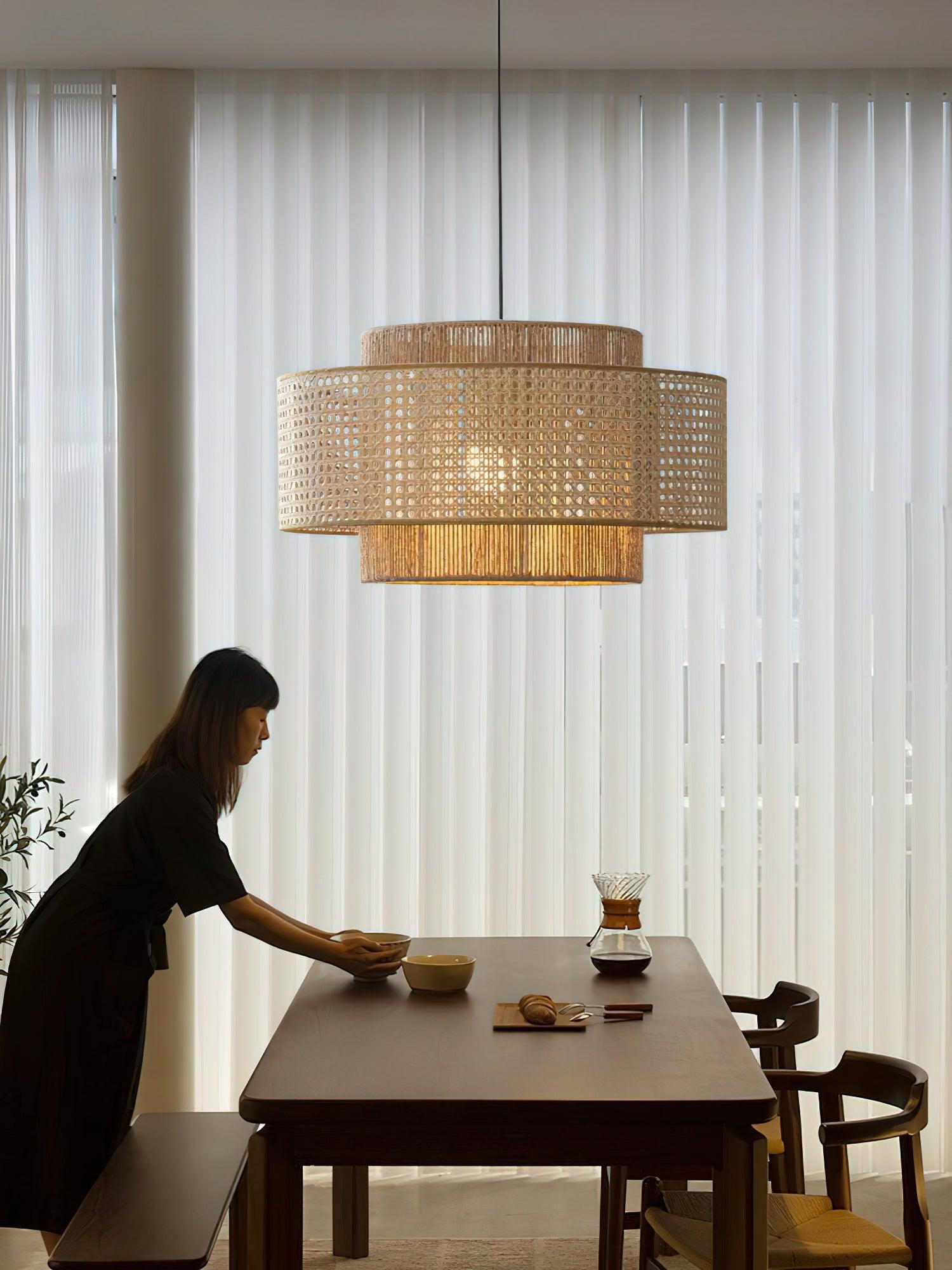 Concentric Pendant Light - Lamp Outdoor