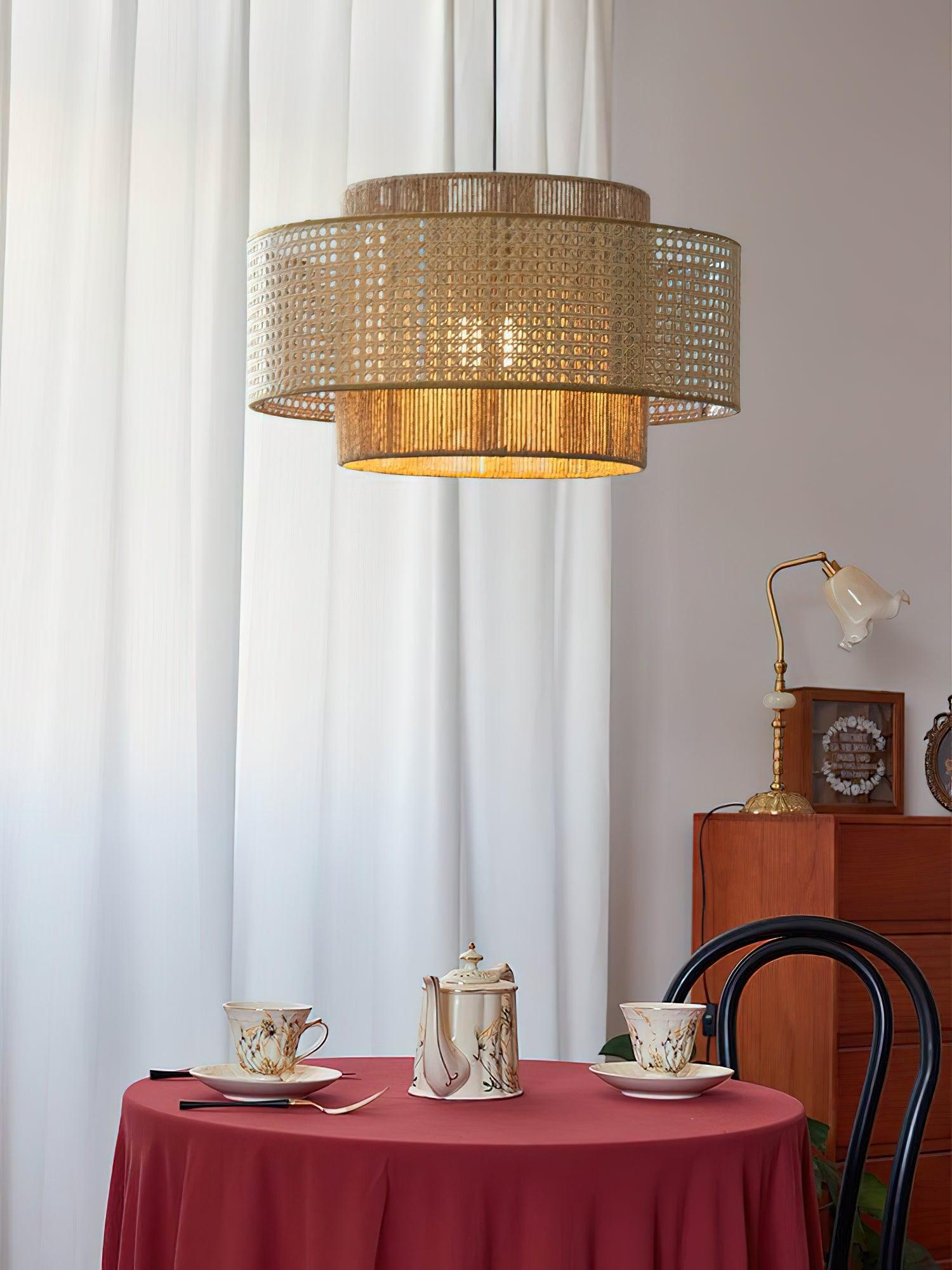 Concentric Pendant Light - Lamp Outdoor