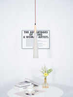 Concrete Pleated Pendant Lamp - Lamp Outdoor