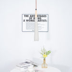 Concrete Pleated Pendant Lamp - Lamp Outdoor
