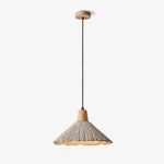 Concrete Pleated Pendant Lamp - Lamp Outdoor
