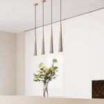 Concrete Pleated Pendant Lamp - Lamp Outdoor